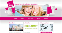 Desktop Screenshot of das-carre.de